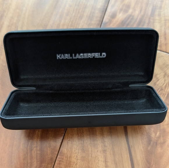 Karl Lagerfeld Logo Glass Case New ❤️ - Picture 4 of 6